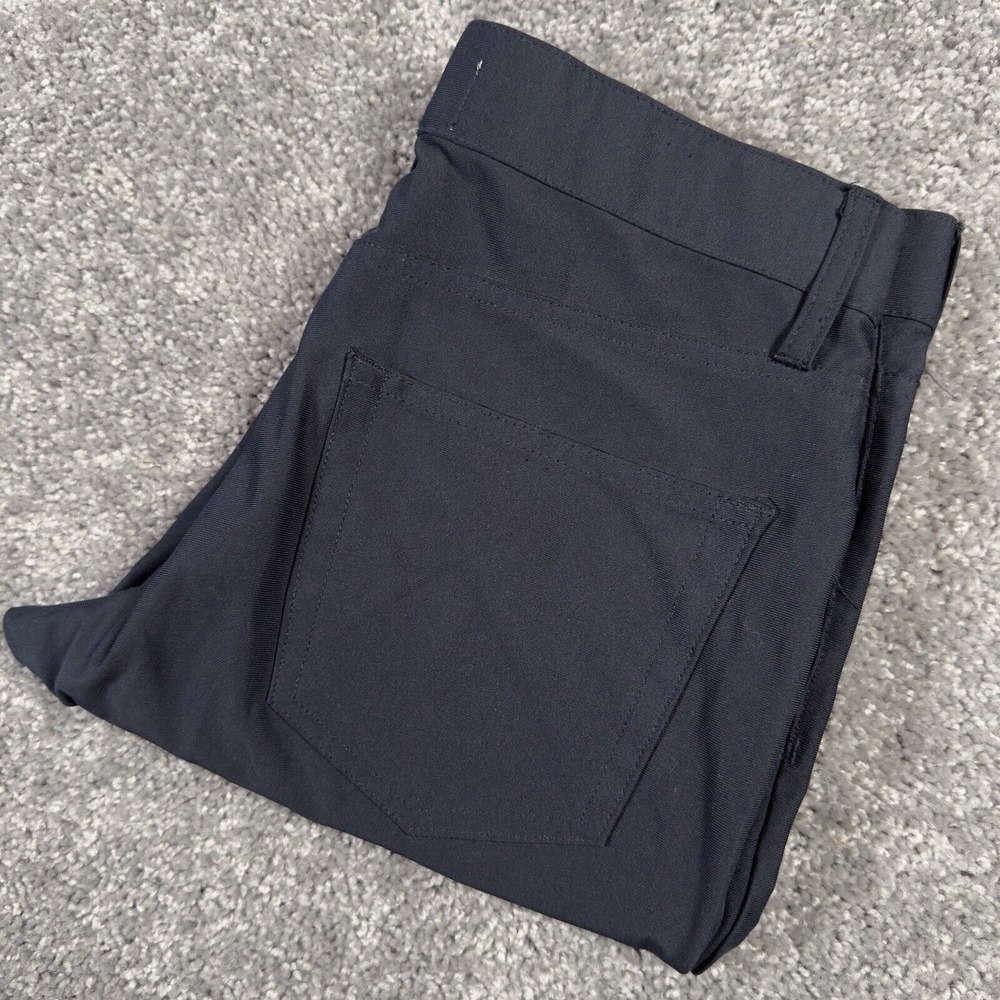 Taylor Vintage Pants Men Dark Navy Canaan Slim Fit Stretch 30x29 Luxeperformance